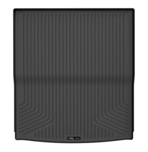 GMC Yukon Cargo Liner - Behind 2nd Row Over Folded 3rd Row - Husky Liners - Weatherbeater - Black - `21-`23